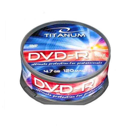 DVD-R 25 stk. spindel