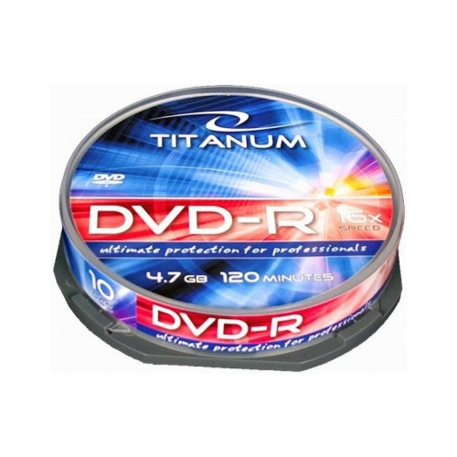 DVD-R 10 stk spindel