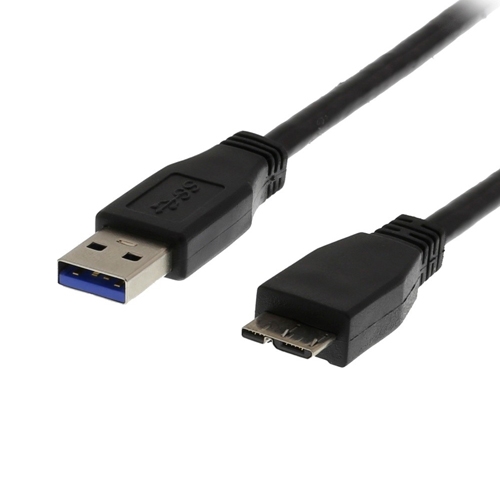 USB 3.0 Kabel - USB A -> USB Micro B - 0,6m